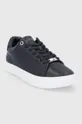 Δερμάτινα παπούτσια Calvin Klein μαύρο