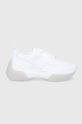 biały Calvin Klein Buty skórzane HW0HW00628 Damski