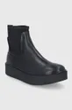Kožené topánky Chelsea Calvin Klein čierna