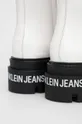белый Кожаные полусапоги Calvin Klein Jeans