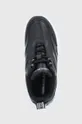 čierna Kožená obuv Calvin Klein Jeans