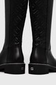 Obuwie Guess Kozaki FL8TDE.LEA11.BLACK czarny