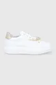 λευκό Marciano Guess - Δερμάτινα παπούτσια Γυναικεία