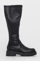 čierna Vysoké čižmy Vagabond Shoemakers Cosmo 2.0 Dámsky
