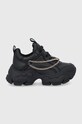 Buffalo sneakersy BINARY CHAIN Planet friendly czarny 1630539