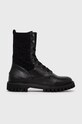 Tommy Hilfiger Workery płaski czarny FW0FW05767BDS