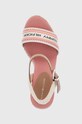 Sandály Tommy Hilfiger růžová FW0FW05777SM8