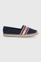 granatowy Tommy Hilfiger Espadryle Damski