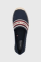 granatowy Tommy Hilfiger Espadryle