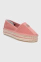 Espadrilky Tommy Hilfiger oranžová