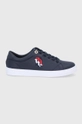 granatowy Tommy Hilfiger Buty skórzane Damski