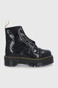 Dr. Martens stivali da motociclista Vegan Sinclair platform nero 26410001