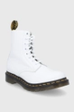 Dr. Martens bocanci de piele alb