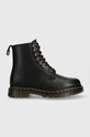 Kožené workery Dr. Martens 1460 přírodní kůže černá DM26860001