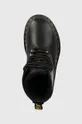 črna Usnjeni nizki škornji Dr. Martens 1460