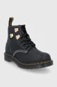 Кожаные полусапоги Dr. Martens чёрный