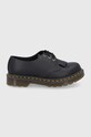 Dr. Martens Półbuty skórzane 1461 platforma czarny 26944001