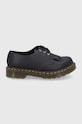 Dr. Martens Półbuty skórzane 1461 platforma czarny 26944001