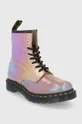 Кожаные полусапоги Dr. Martens мультиколор