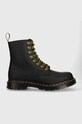 Шкіряні черевики Dr. Martens 1460 Pascal з утепленням чорний DM27007001