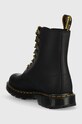 Încălțăminte Dr. Martens bocanci de piele 1460 Pascal DM27007001 negru