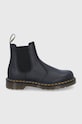 Dr. Martens Sztyblety skórzane 2976 płaski czarny DM27100001
