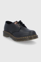 Кожаные туфли Dr. Martens чёрный