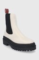 Buffalo Ghete Chelsea de piele 1170125 bej AW21