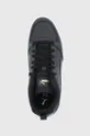 μαύρο Δερμάτινα παπούτσια Puma Skye Demi