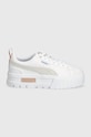 Topánky Puma Mayze Lth Mayze Lth 381983 biela SS25