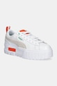 Черевики Puma Mayze Lth імітація лицьової шкіри білий 381983