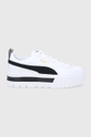 bianco Puma scarpe Mayze Lth Donna