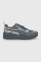 Puma Buty X-Ray2 Square Snake 382788 imitacja skóry licowej szary 382788