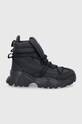 Ботинки EA7 Emporio Armani платформа чёрный X8M001.XK228.R926