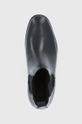 černá Kožené kotníkové boty Gant Fayy
