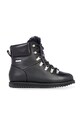Emu Australia śniegowce skórzane Larawag na zamek czarny W12648.Black