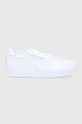 white Reebok Classic leather shoes club c double Women’s