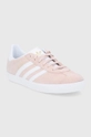 Замшевые кроссовки adidas Originals Gazelle H01512 розовый