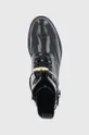 čierna Kožené členkové topánky Marella