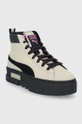 Puma Buty Mayze Mid WTR 381888 beżowy