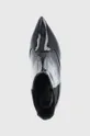 μαύρο Δερμάτινες μπότες Τσέλσι Marella