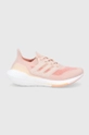 oranžová Topánky adidas Performance Ultraboost 21 S23838 Dámsky