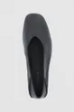 fekete Camper bőr balerina cipő