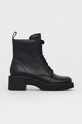 Camper Bocanci de piele Milah pana la 5 cm negru K400577.001