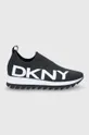 czarny Dkny Buty K2134615.005 Damski