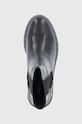 Aldo Ghete Chelsea de piele negru HENNA.001