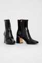 Kožené členkové topánky Tory Burch 79506.006 čierna AW21