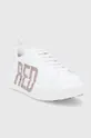 Δερμάτινα παπούτσια Red Valentino λευκό