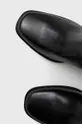 čierna Kožené čižmy Vagabond Shoemakers Stina