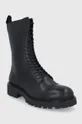 Usnjeni nizki škornji Vagabond Shoemakers Kenova črna